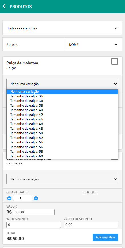 Captura da tela 1
